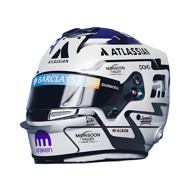 Alexander Albon helmet