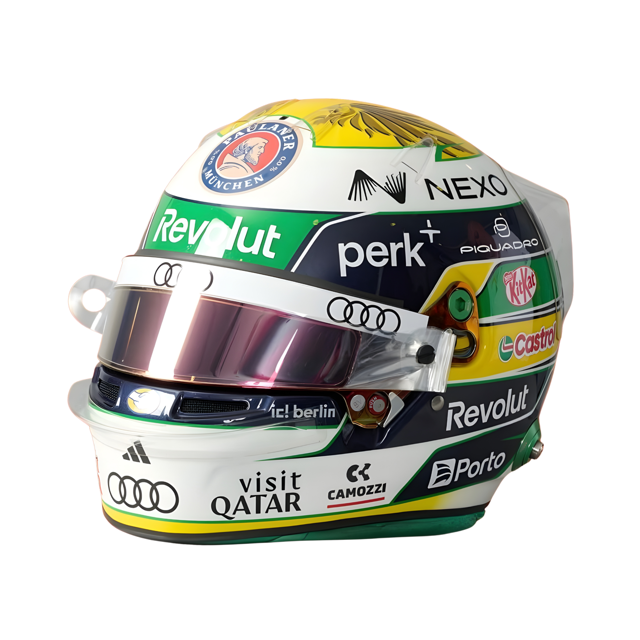 Gabriel Bortoleto helmet