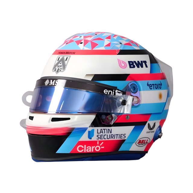 Franco Colapinto helmet