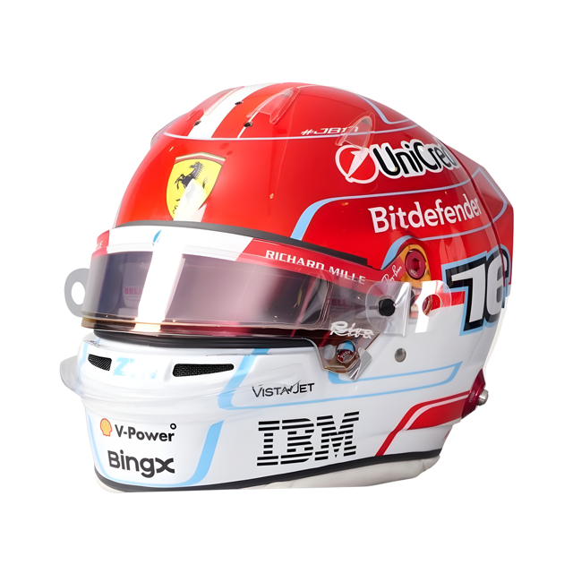 Charles Leclerc helmet