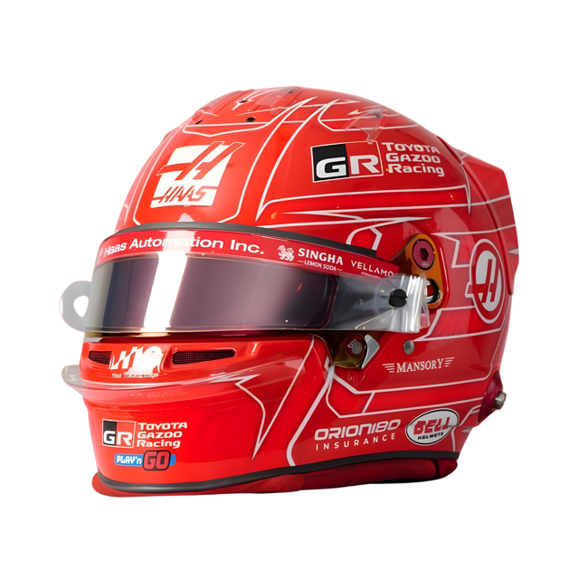Esteban Ocon helmet